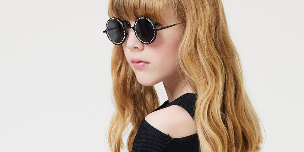 okulary przeciwsłoneczne dla dziewczynki, lenonki Monnalisa